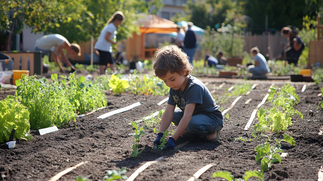 Planter pour apprendre : les bienfaits insoupçonnés du jardinage à la petite enfance