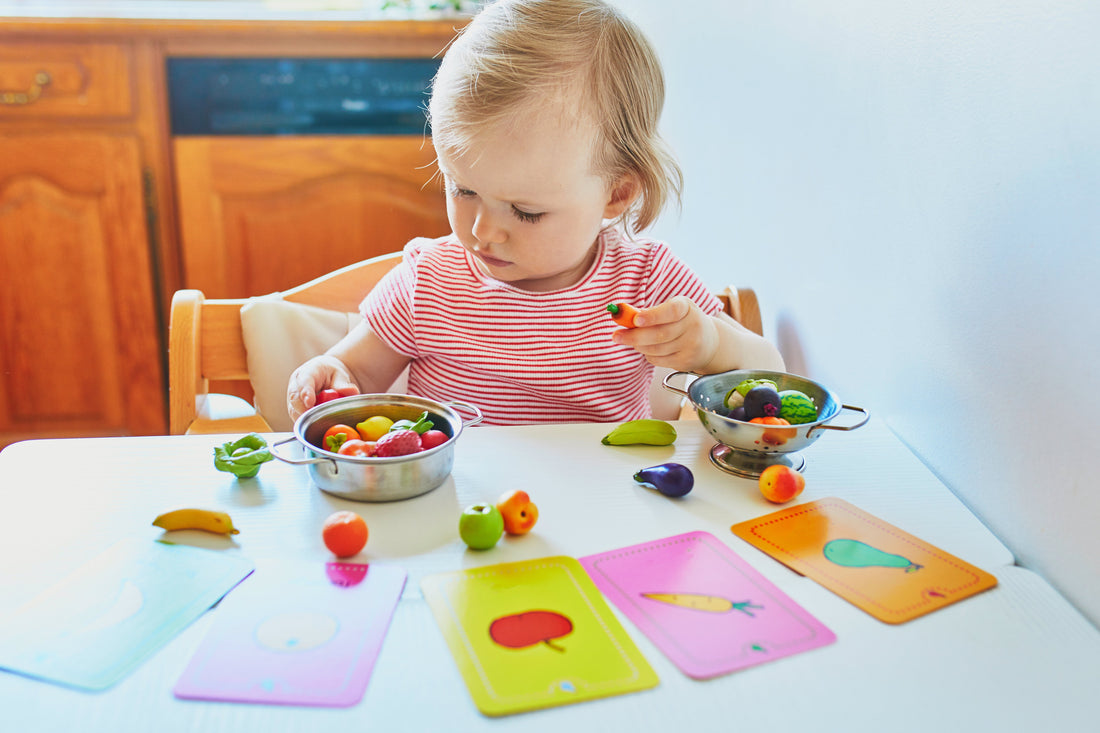 Des fruits et légumes au bout des doigts : activités sensorielles et gourmandes pour enfants